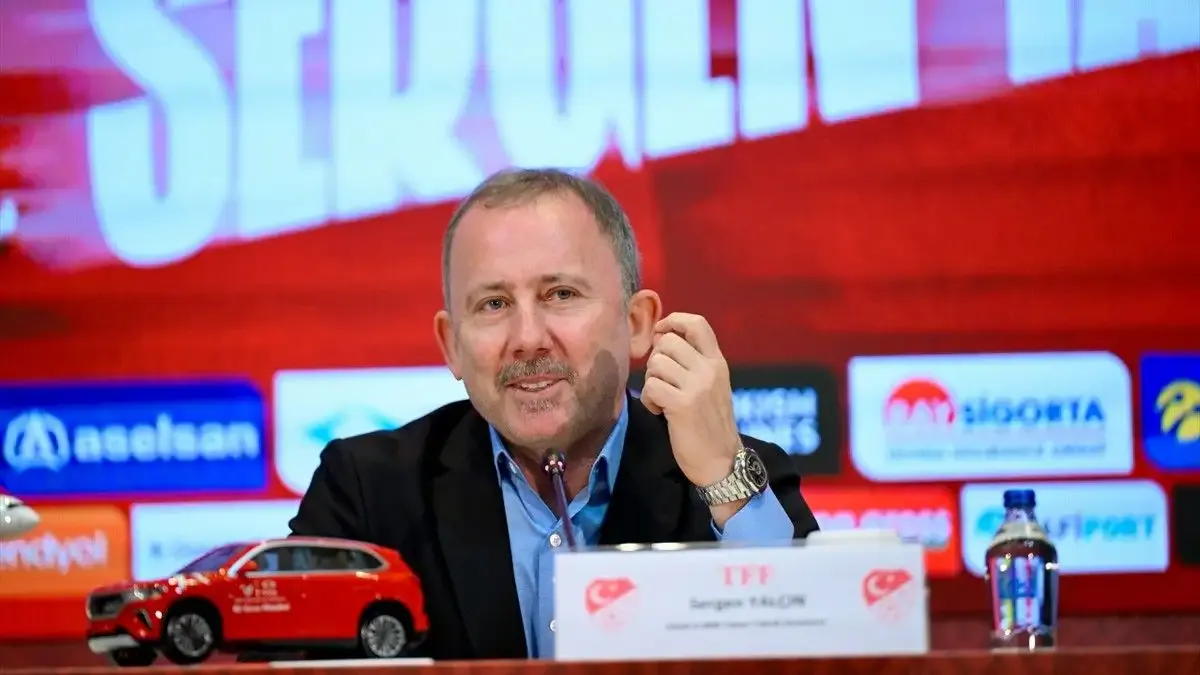 A Milli Takım teknik direktörü Sergen Yalçın'ın ekibi belli oldu!