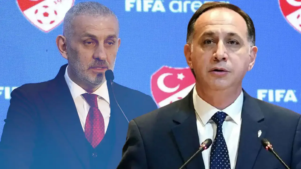 TFF Başkanı&nbsp;İbrahim Ethem Hacıosmanoğlu - Eski MHK Başkanı&nbsp;Ferhat Gündoğdu
