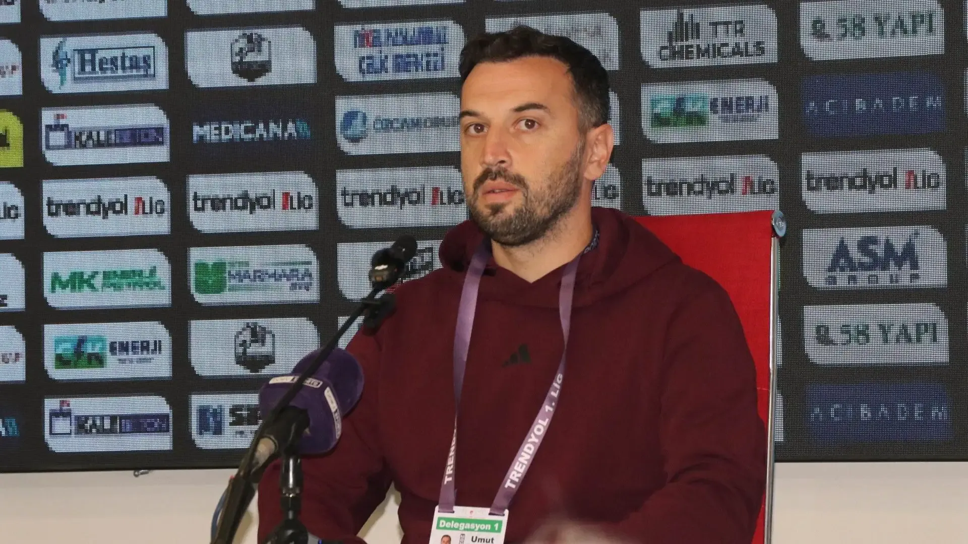 Pendikspor Teknik Direktörü Umut Eskiköy: "Kolay bir kırmızı kart gördük"