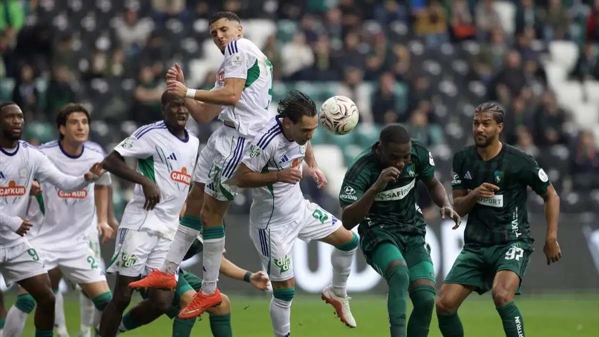 Kocaelispor - Çaykur Rizespor: 0-0 Maç sonucu, maç özeti (Yazılı)